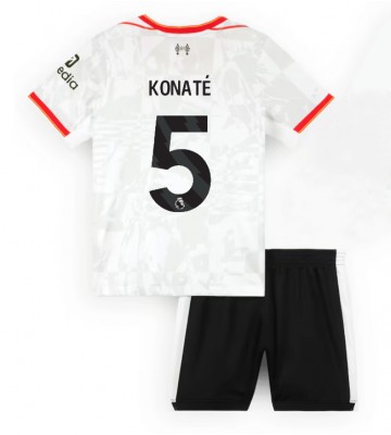 Liverpool Ibrahima Konate #5 Tercera Equipación Niños 2024-25 Manga Corta (+ Pantalones cortos)